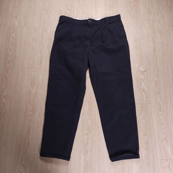 The Stronghold Relaxed Tapered Chino Pants Size 42x32(38x29) Mens Blue Casual - Picture 1 of 11